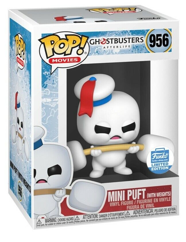 POP! Movies: 956 Ghostbusters Afterlife, Mini Puft (Weights) Exclusive