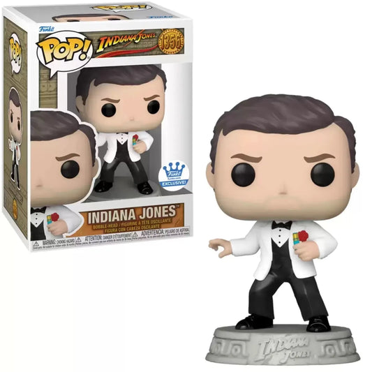 POP! Movies: 1356 Indiana Jones, Indiana Jones (White Jacket) Exclusive