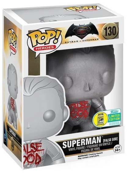 POP! Heroes: 130 Batman vs Superman, Superman (False God) Exclusive