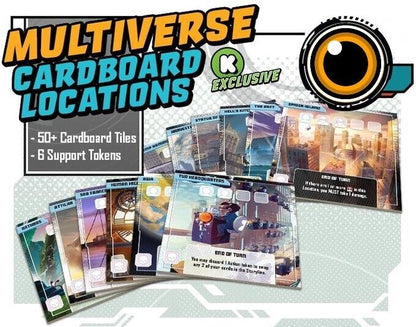 Marvel United: Multiverse Kickstarter Exclusive Cardboard Locations