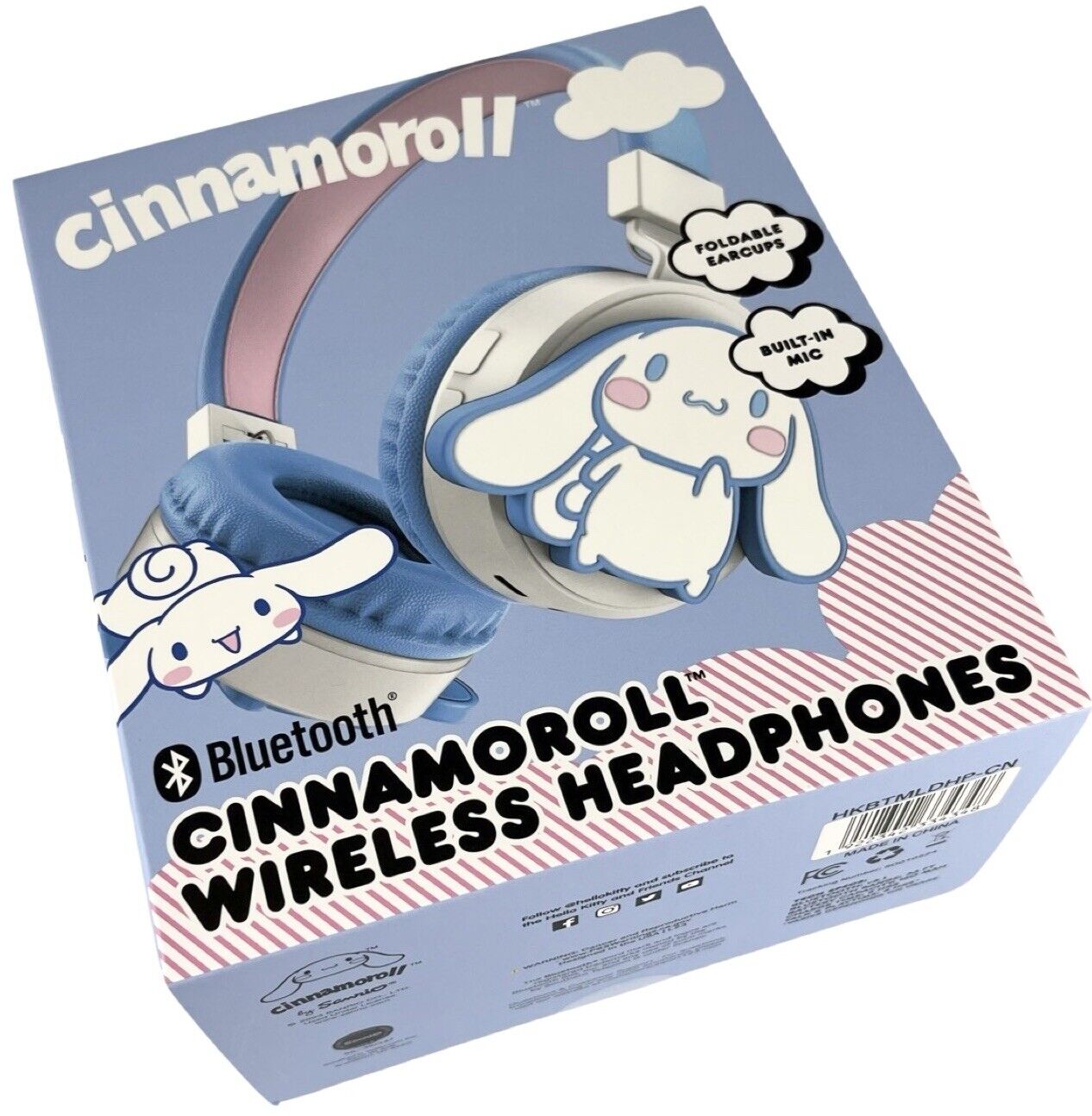 Sanrio Cinnamoroll Bluetooth Wireless Headphones
