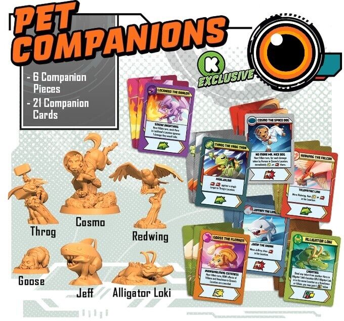 Marvel United: Pet Companions - Kickstarter Exclusive