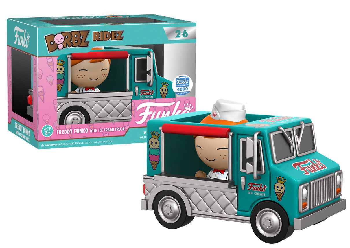 Dorbz Funko (Ridez): 26 Funko, Freddy (Ice Cream Truck) (4,000 PCS) Exclusive