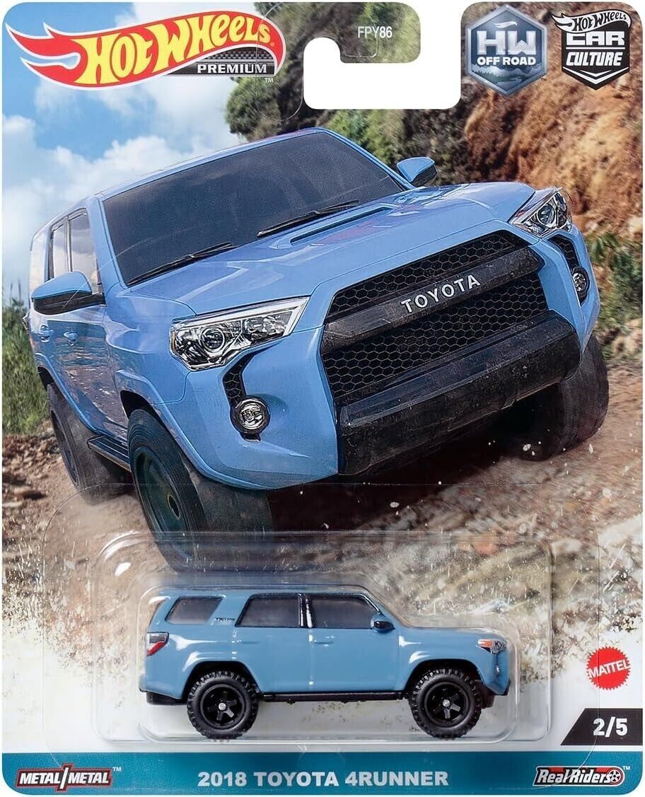 Hot Wheels: Premium (Off Road), 2018 Toyota 4Runner (2/5)