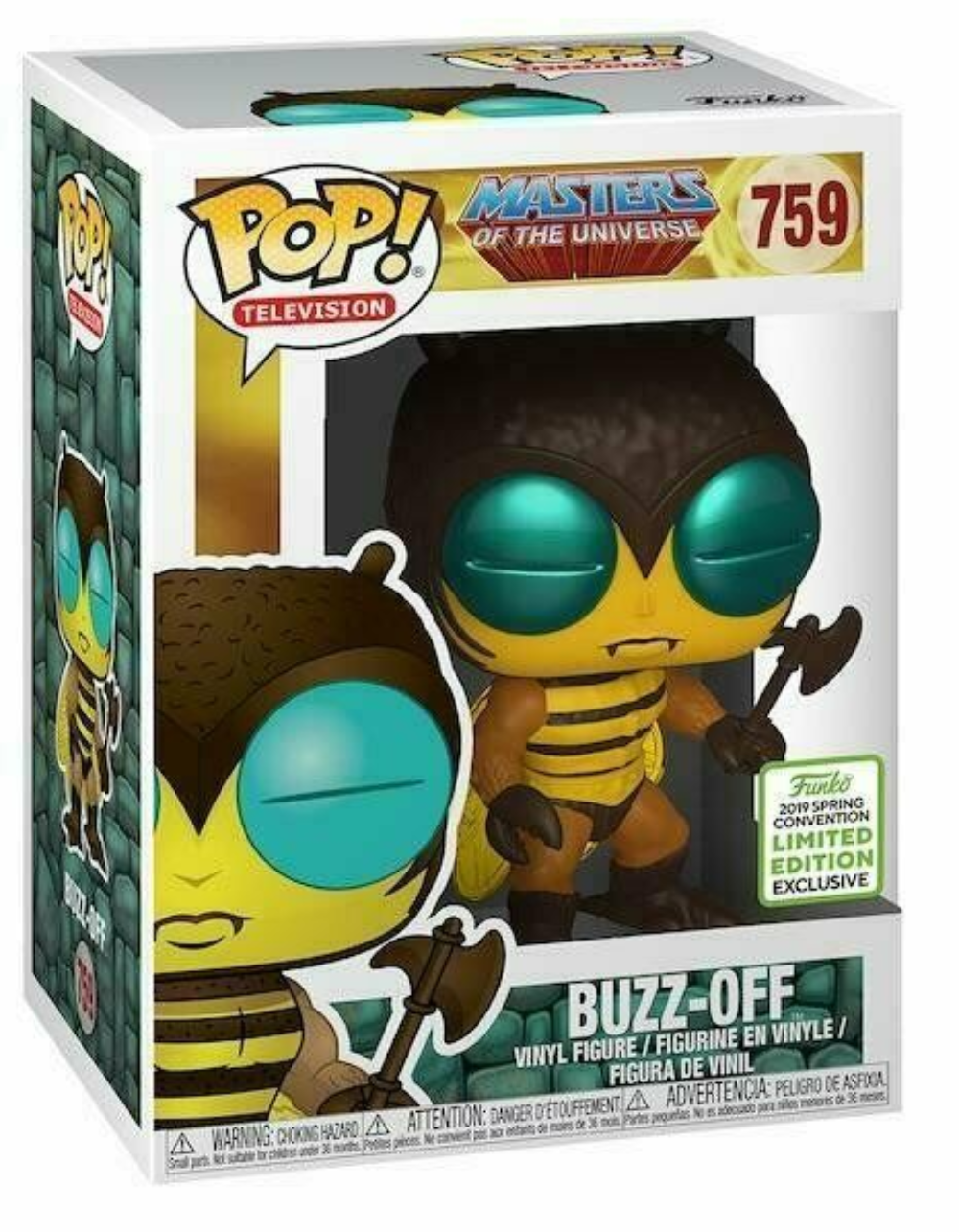 POP! Television: 759 MOTU, Buzz-Off Exclusive