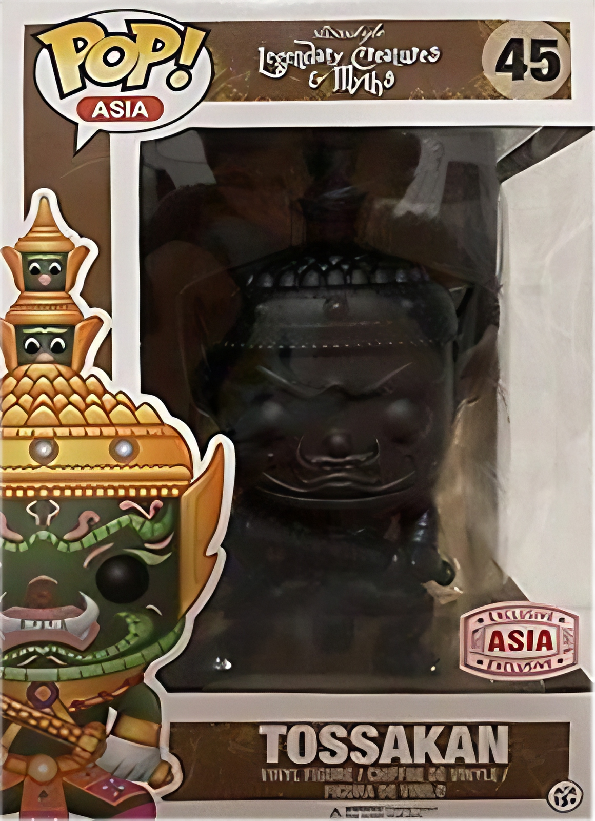 POP! Asia (Super Deluxe): 45 Legendary Creatures, Tossakan (Black) Exclusive