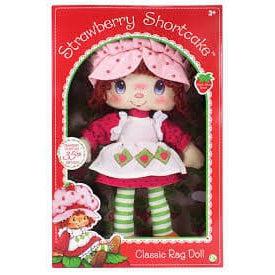 13" Classic Rag Doll Strawberry Shortcake