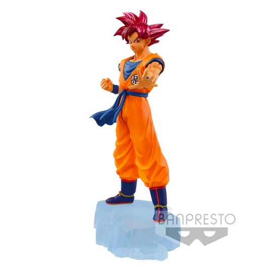 Dragon Ball Z Dokkan Battle Collab Figure 2022 vol. 1 Super Saiyan God Goku Figure