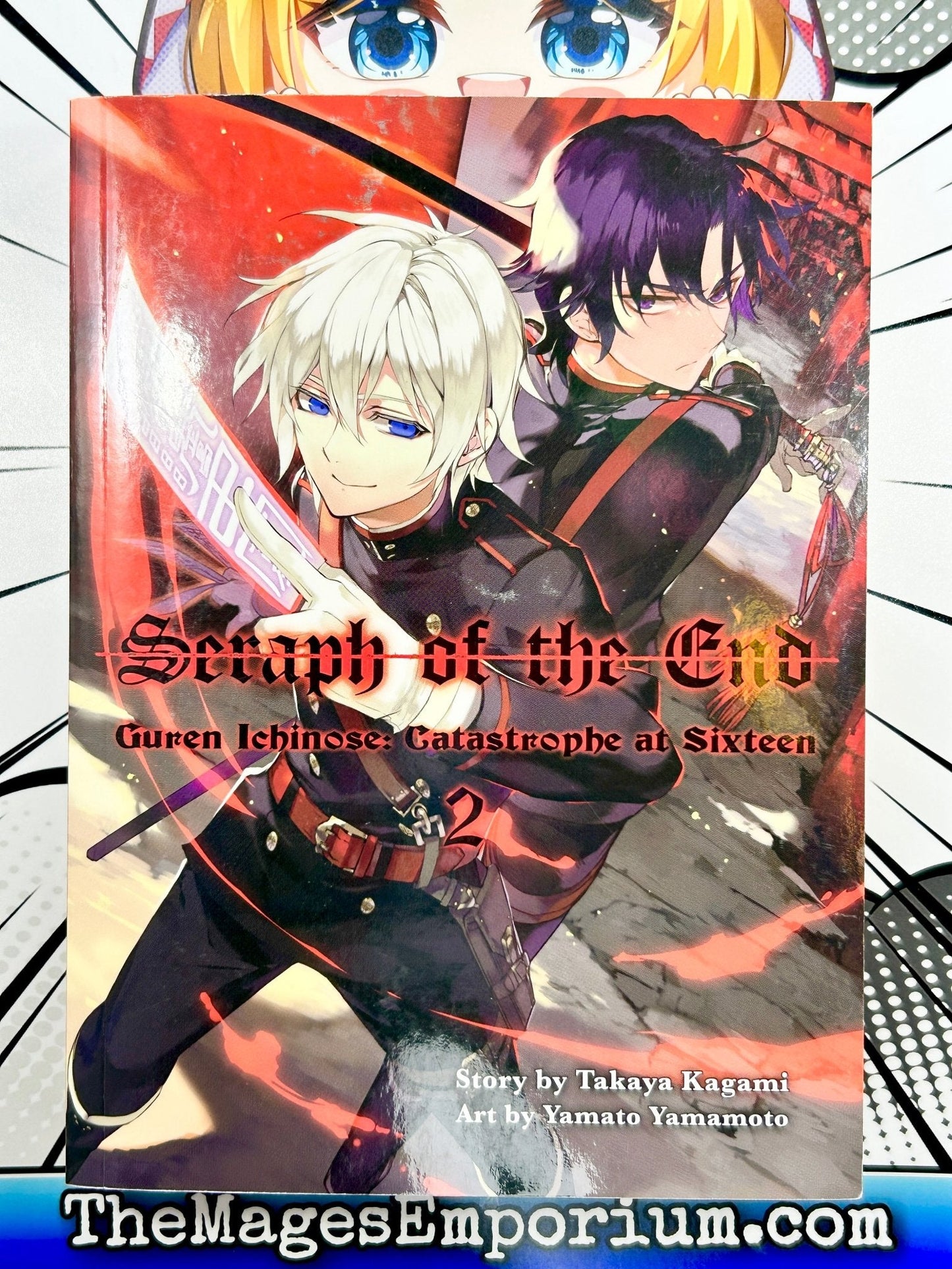 Seraph of the End Vol 2 Guren Ichi Light Novel