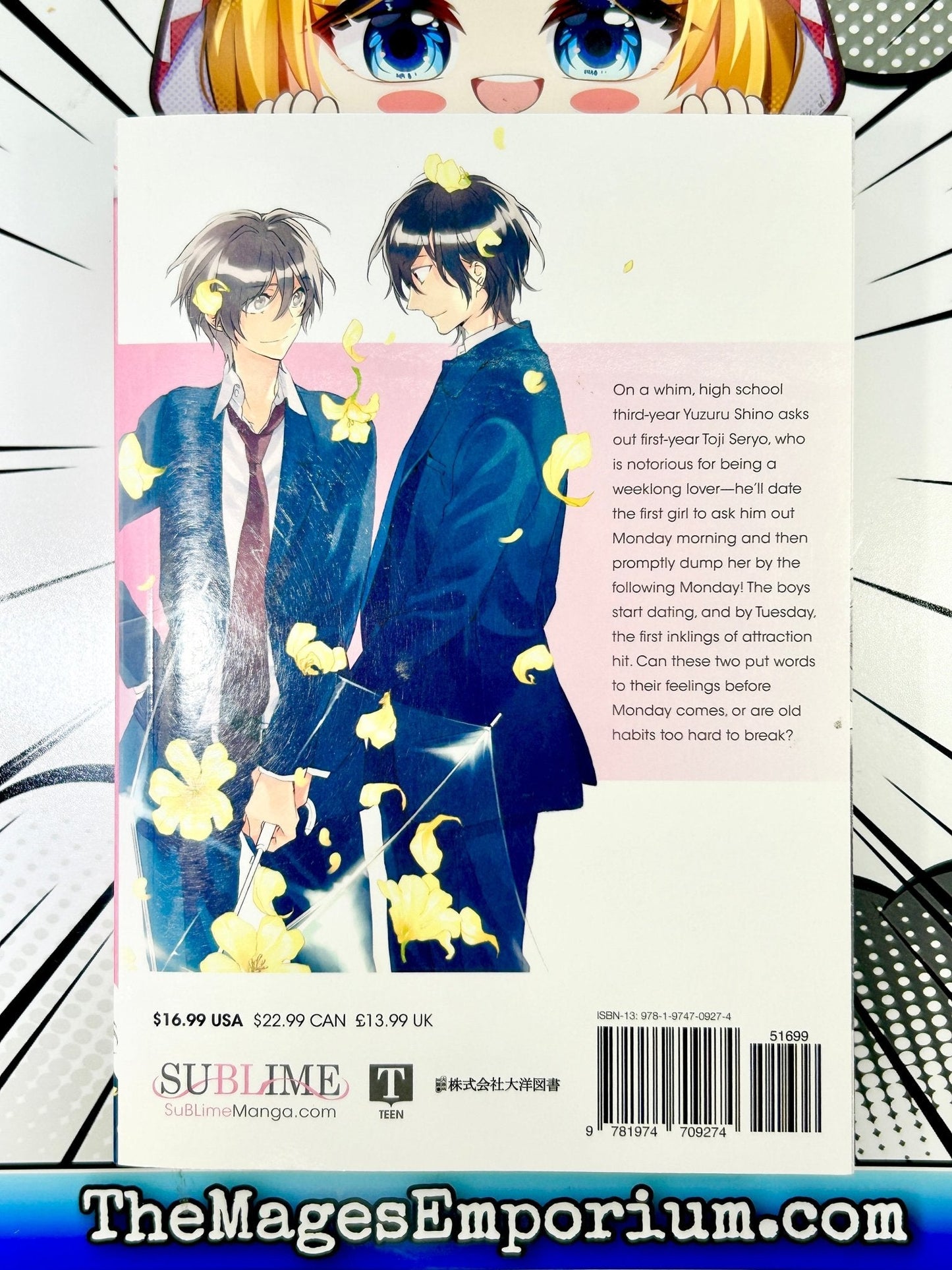 Seven Days Monday --> Sunday