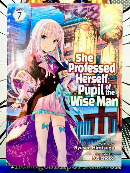 She Professed Herself Pupil of the Wise Man Vol 7 Light Novel