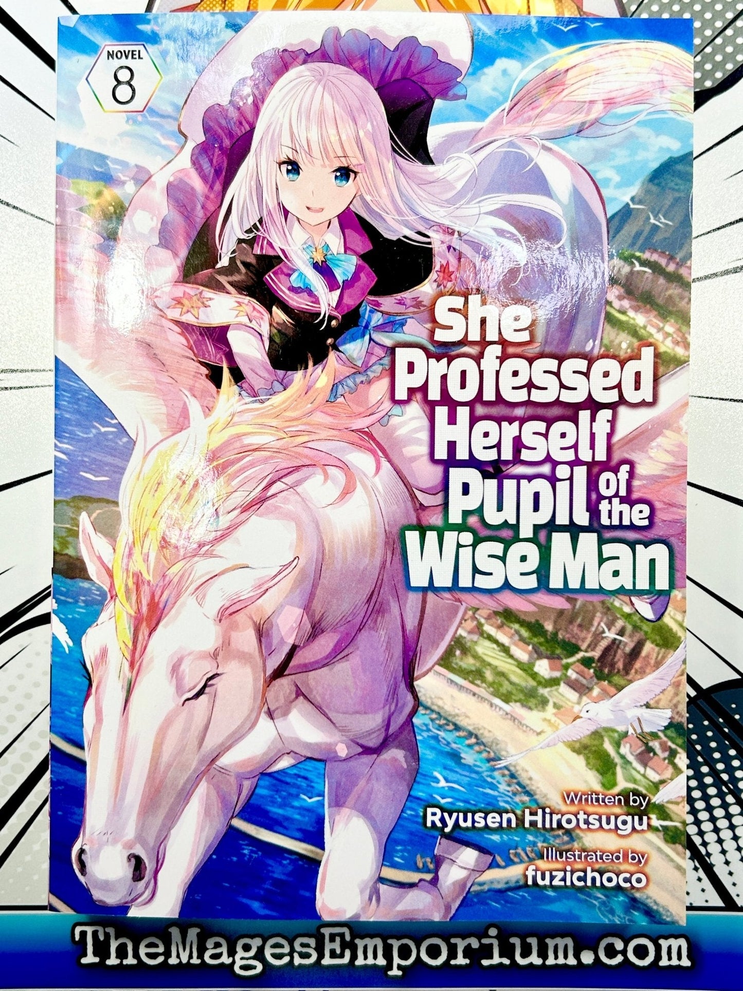 She Professed Herself Pupil of the Wise Man Vol 8 Light Novel