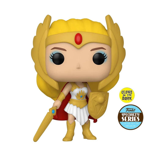 Funko Pop! Masters of The Universe Classic She-Ra Glow Exclusive Vinyl Figure