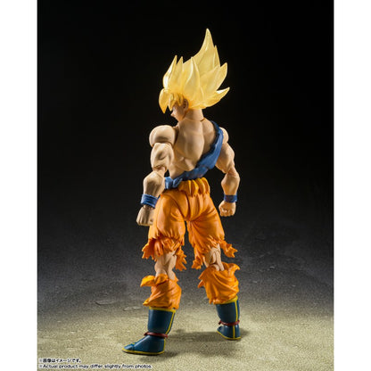 S.H. Figuarts Dragon Ball Z Super Saiyan Son Goku-Exclusive Edition Tamashi Nations Figure