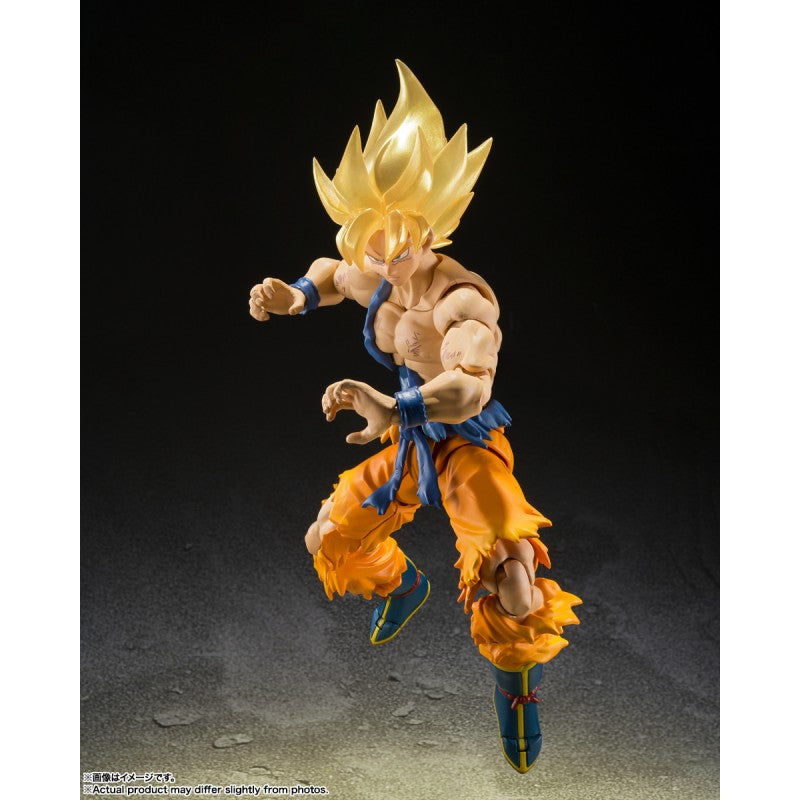 S.H. Figuarts Dragon Ball Z Super Saiyan Son Goku-Exclusive Edition Tamashi Nations Figure