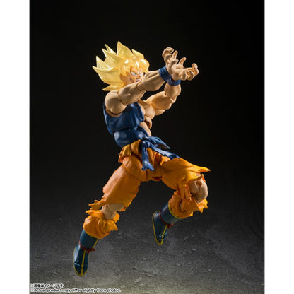 S.H. Figuarts Dragon Ball Z Super Saiyan Son Goku-Exclusive Edition Tamashi Nations Figure