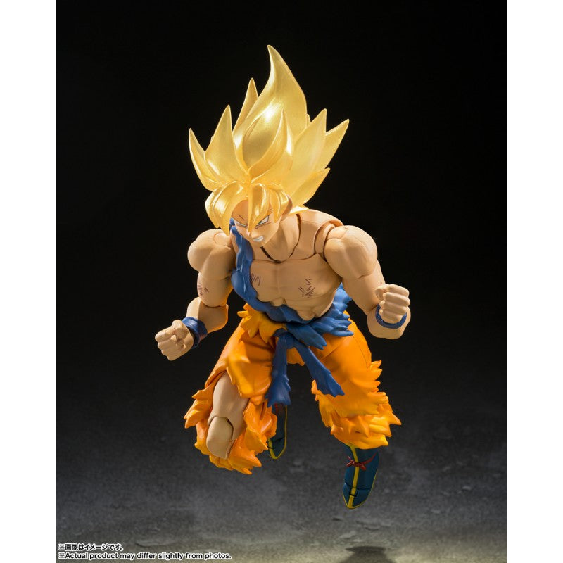 S.H. Figuarts Dragon Ball Z Super Saiyan Son Goku-Exclusive Edition Tamashi Nations Figure