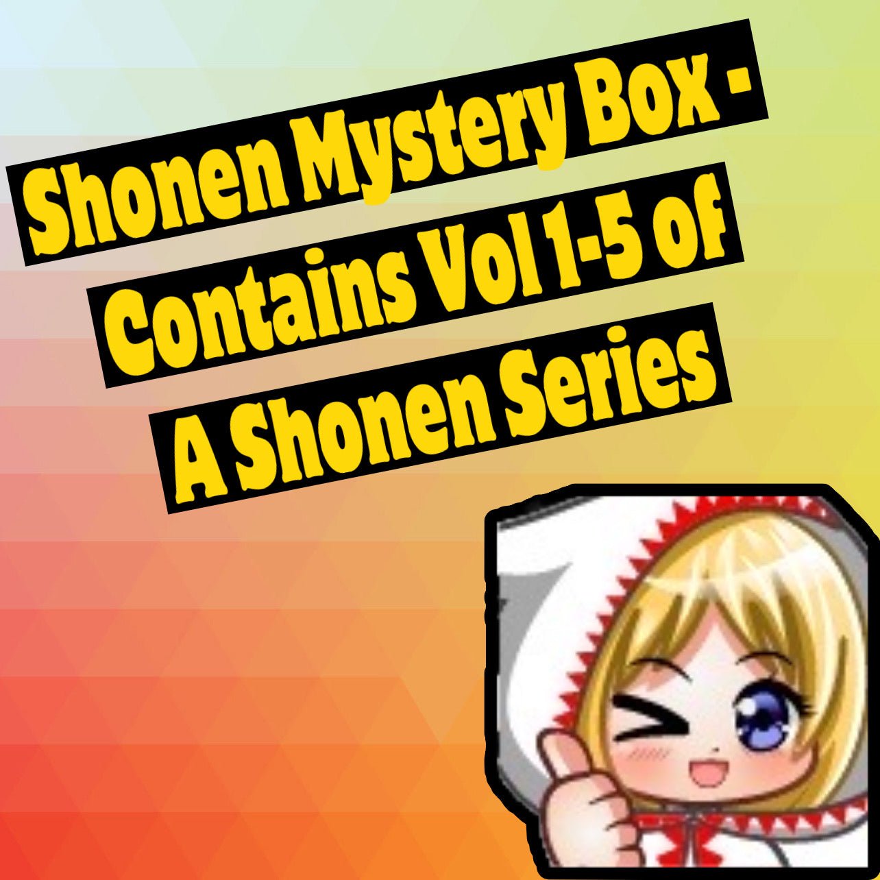 Shonen Volumes 1-5 Mystery Manga Box - English Mixed Manga