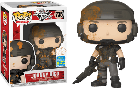 Funko POP! Starship Troopers - Johnny Rico (Muddy) Vinyl Figure #635 2019 Summer Convention Exclusive