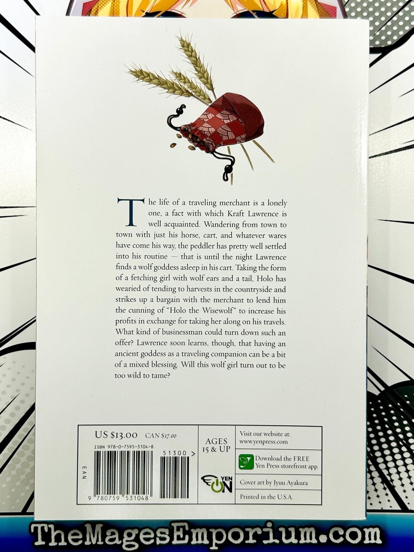 Spice and Wolf Vol 1 Light Novel