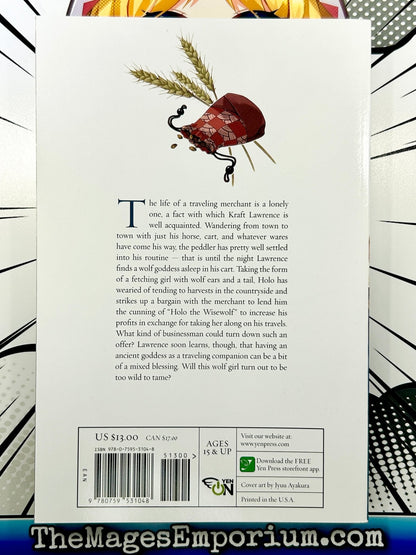 Spice and Wolf Vol 1 Light Novel