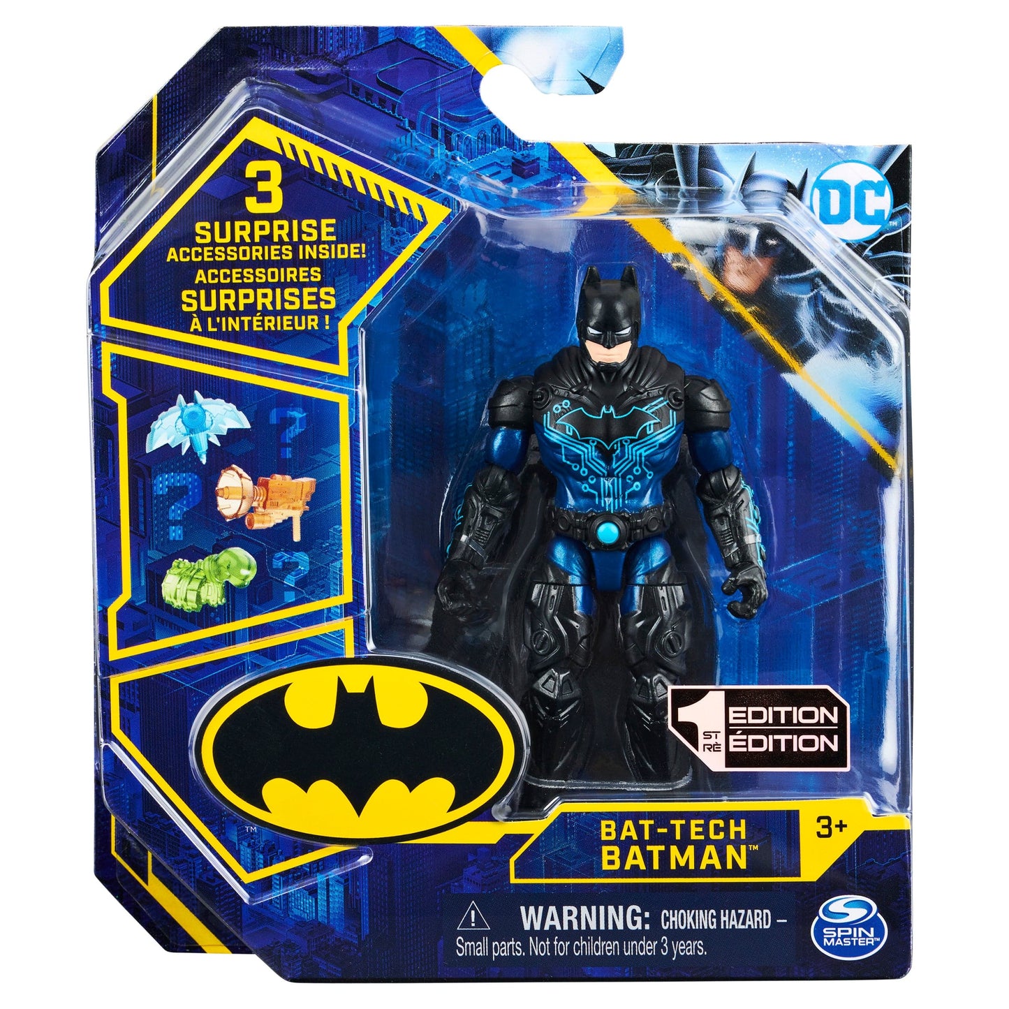 Batman: 4" Action Figure with 3 Mystery Accessories Assortment