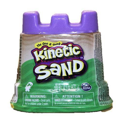 Kinetic Sand Einzelbehälter – Einzelpackung mit 4,5 Unzen – Grün