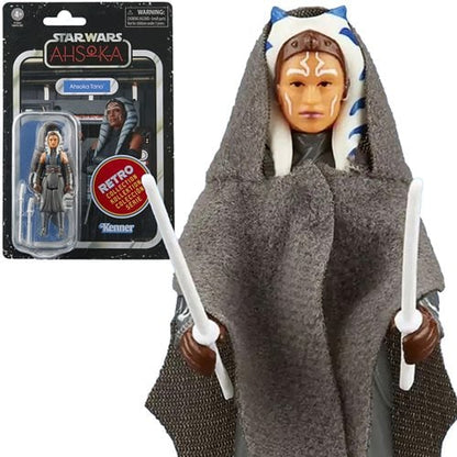 Star Wars: Ahsoka Tano - The Retro Collection - 3 3/4-Inch Action Figure - Select Figure(s)