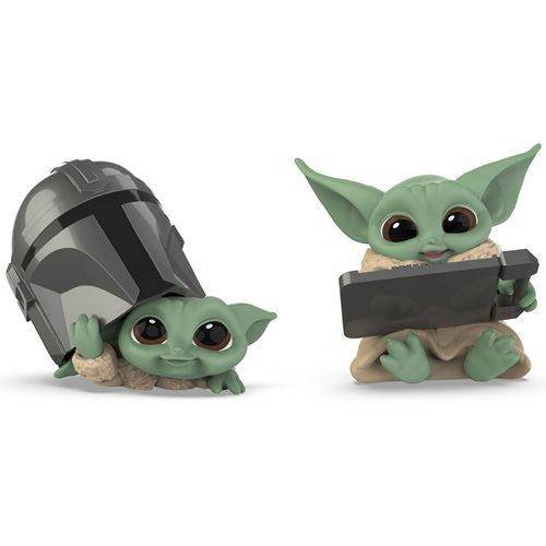 Star Wars – Baby Bounties – Das Kind – Helm späht und Datapad-Tablet-Minifiguren