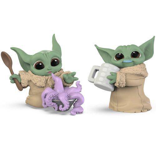 Star Wars – Baby Bounties – Das Kind – Tentakelsuppe-Überraschung und Blue-Milch-Schnurrbart-Minifiguren