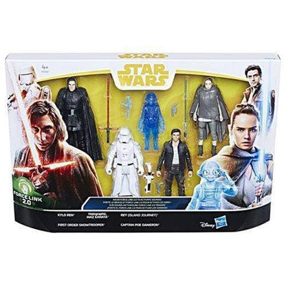 Star Wars Force Link 2.0 The Last Jedi Figure 5-Pack Action Figures - Exclusive