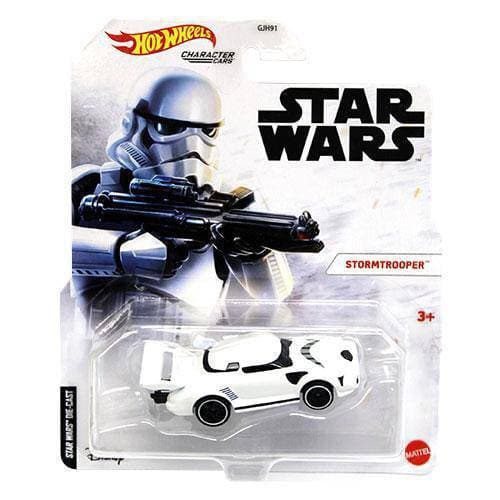 Star Wars Hot Wheels Character Cars - Stormtrooper