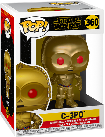 POP! Star Wars: 360 SW (E9), C-3PO (Red Eyes)