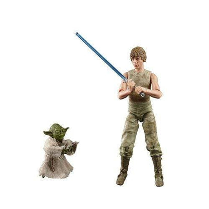 Star Wars The Black Series - 40th Anniversary - Luke Skywalker and Yoda (Jedi Training) - 6-Inch Action Figures