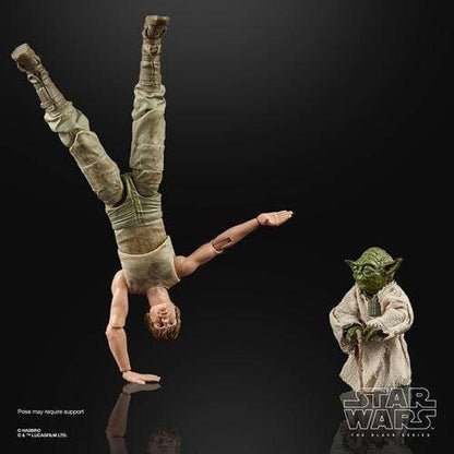 Star Wars The Black Series - 40th Anniversary - Luke Skywalker and Yoda (Jedi Training) - 6-Inch Action Figures