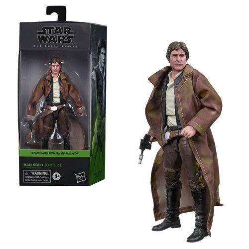 Star Wars The Black Series - Han Solo (Endor Trenchcoat) - 6-Inch Action Figure