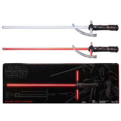 Star Wars- The Black Series- Kylo Ren Force FX Deluxe Lightsaber