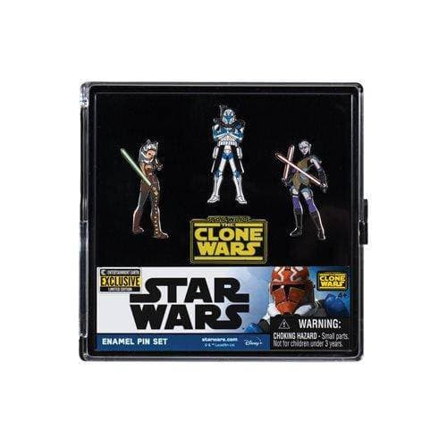 Star Wars: The Clone Wars Emaille-Pin-Set – exklusiv bei Entertainment Earth