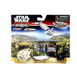 Star Wars: The Force Awakens MicroMachines - Space Pursuit - Deluxe Vehicles and Figures