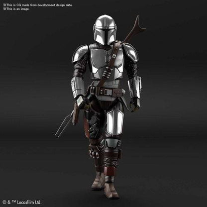 Star Wars: The Mandalorian Mandalorian Beskar Armor Silver Coating Version 1:12 Modellbausatz