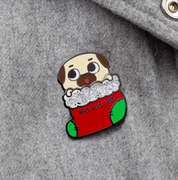 Good Smile Company: Puglie - Stocking Stuffer Puglie Enamel Pin