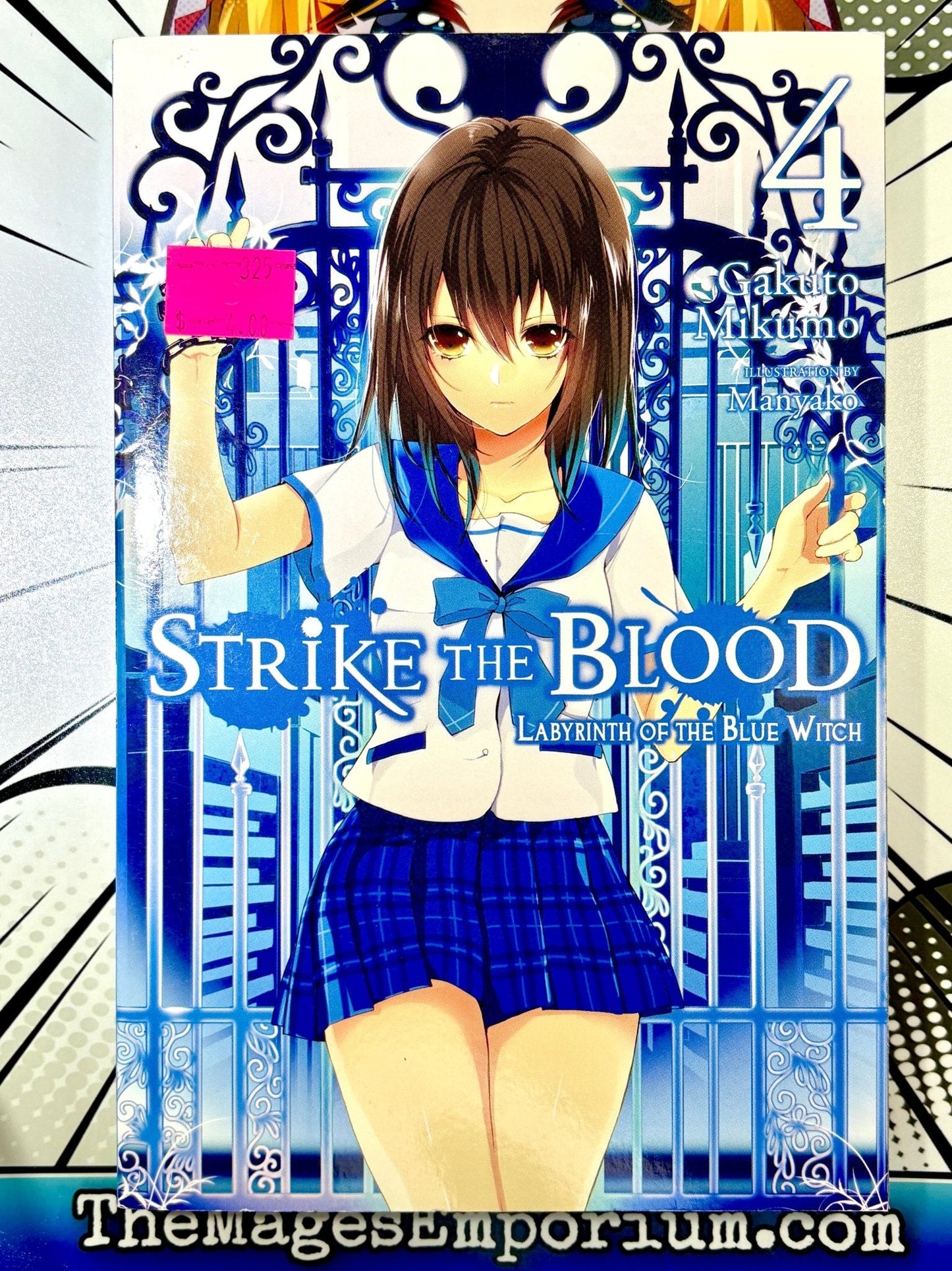 Strike the Blood Labyrinth of the Blue Witch Vol 4 Light Novel