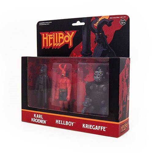 Super7 Hellboy 3 3/4-inch ReAction Figures Wave 2 Pack A