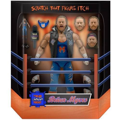 Major Wrestling Figure Podcast Ultimates Brian Myers 7-Zoll-Actionfigur 