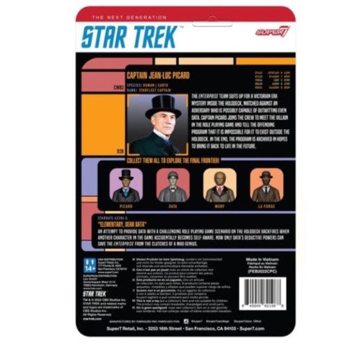 Super7 Star Trek: The Next Generation 3.75" Reaction Figure Select Figure(s)