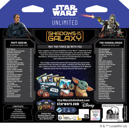 Star Wars: Unlimited - Shadows of the Galaxy Two-Player Starter