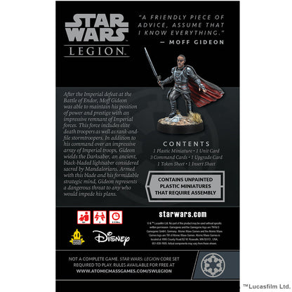 Star Wars Legion: Moff Gideon Commander Expansion