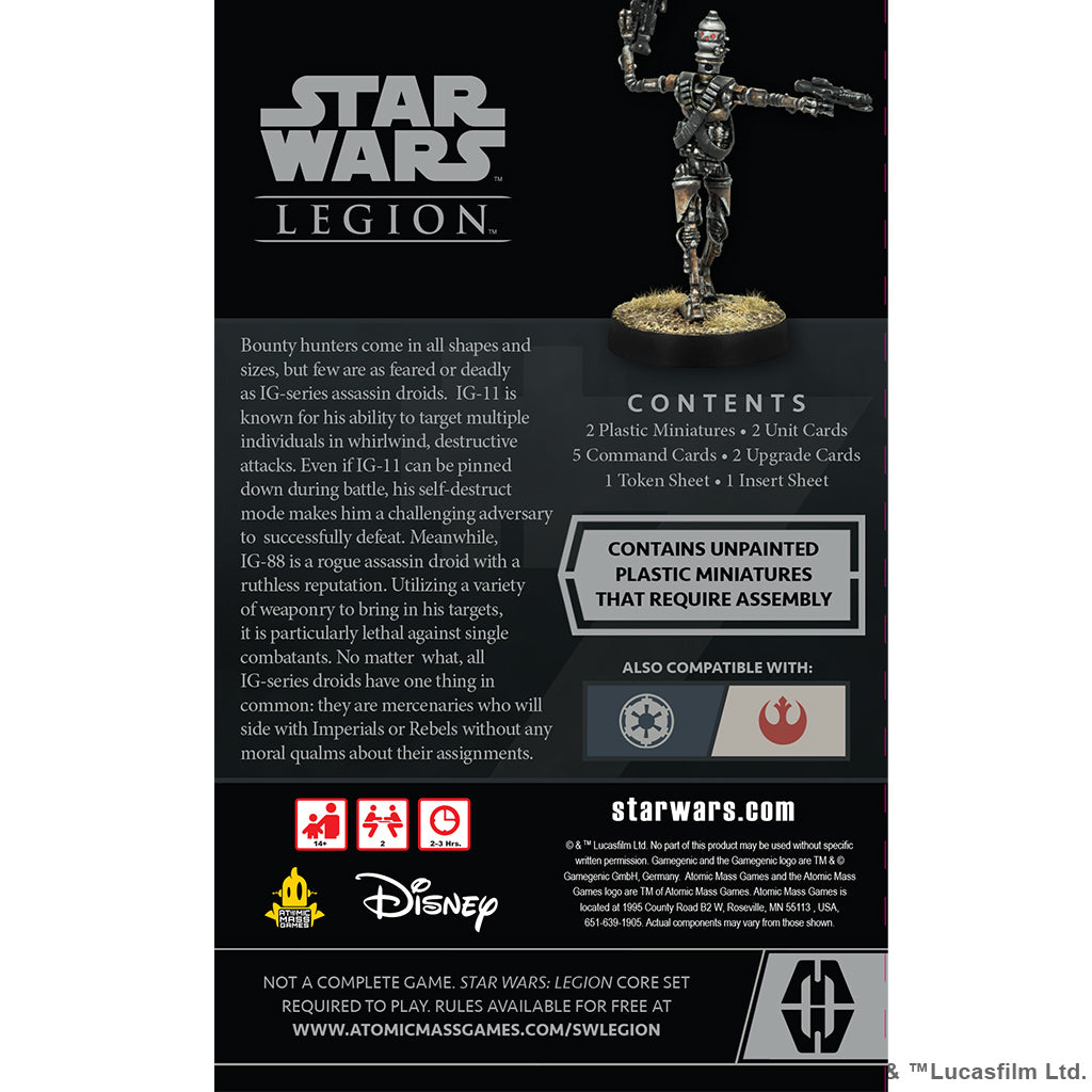 Star Wars Legion: IG-Series Assassin Droids