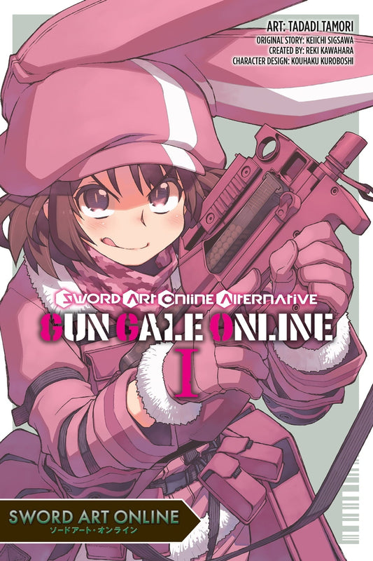 Sword Art Online Alternative Gun Gale Online Vol 1 Lootcrate Exclusive