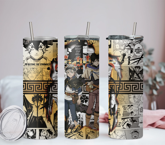 Black Clover 20oz Tumbler with Lid T67
